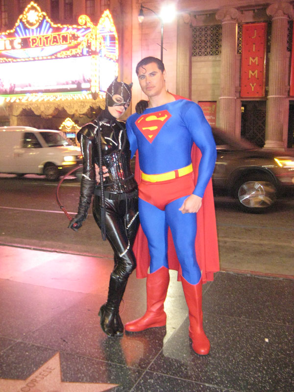 Superman and Catwoman